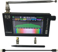 Portable DSP SDR Radio Receiver 4.3 Inch Touchscreen 100KHz-149MHz Full Bands, FM, SSB, CW, HAM Radio with Waterfall Display