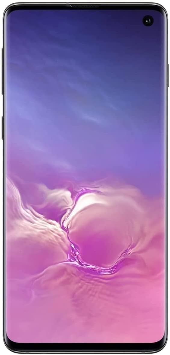 Samsung Galaxy S10, 128GB + 6GB RAM, Prism Black - Unlocked (Renewed) | 6.1"