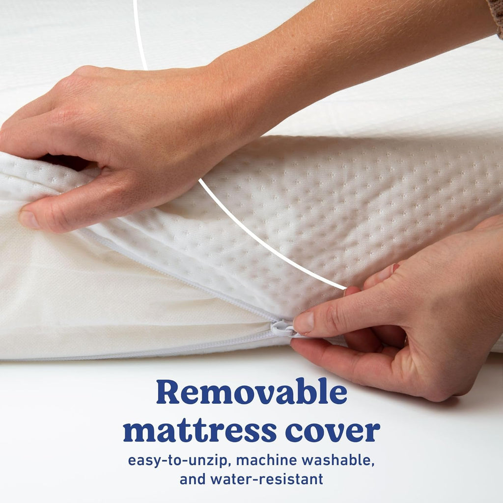 Graco Premium Crib & Toddler Mattress – GREENGUARD Gold Certified, Machine Washable Oeko-TEX Standard 100 Certified Cover with Waterproof Surface, Fits Any Standard Full Size Baby Crib & Toddler Bed