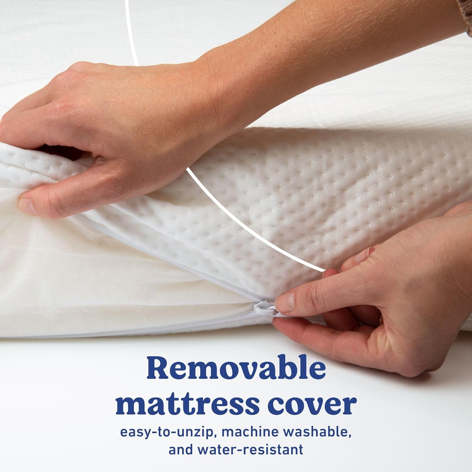 Graco Premium Crib & Toddler Mattress – GREENGUARD Gold Certified, Machine Washable Oeko-TEX Standard 100 Certified Cover with Waterproof Surface, Fits Any Standard Full Size Baby Crib & Toddler Bed