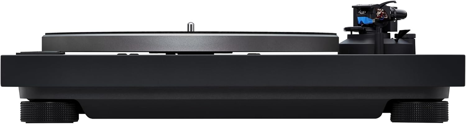 Technics Turntable, Premium Class HiFi Record Player with Coreless Direct Drive Motor and Bluetooth, Stable Playback, Audiophile-Grade Cartridge and Precision Tonearm, SL-40CBT-K, Aluminum