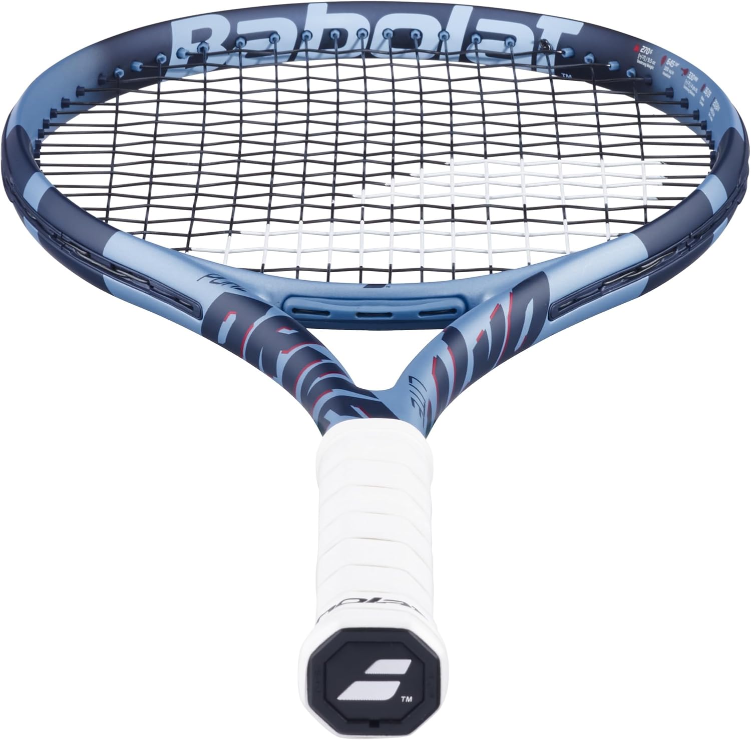 Babolat Pure Drive Lite 11th Gen Tennis Racquet Strung with 16g Syn Gut at Mid-Range Tension