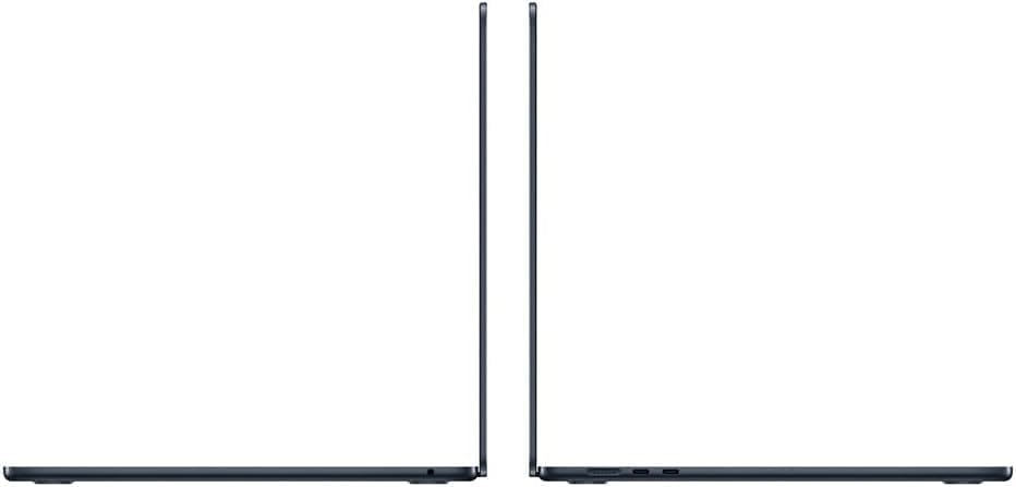 2024 Apple MacBook Air with Apple M3 Chip (15-inch, 8GB RAM, 512GB SSD Storage) (QWERTY English) Midnight (Renewed Premium)