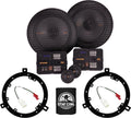 KICKER Speakers 6.75 inch for Jeep Wrangler 2007-2017 Upgrade Kit - Pair of KS Series with Adapters and Harness, Component 6 3/4 Car Audio Front Dash or Rear Overhead Speaker KSS670, 51KSS6704