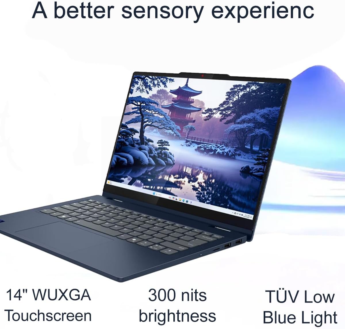 Lenovo IdeaPad Flex 5i 2-in-1 Laptop (14" FHD+ Touchscreen, Intel Ultra 5 Gen 2 225U, 8GB RAM, 512GB SSD, 12-Core (>i7-1355U)) AI PC for Creator, Backlit, Designer, IR Webcam, Win 11 Home