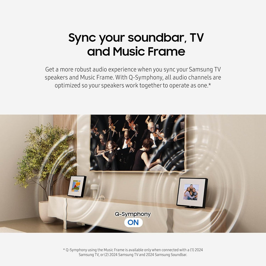 Samsung (Renewed) Samsung LS60D Music Frame Smart Speaker - HW-LS60D/ZA