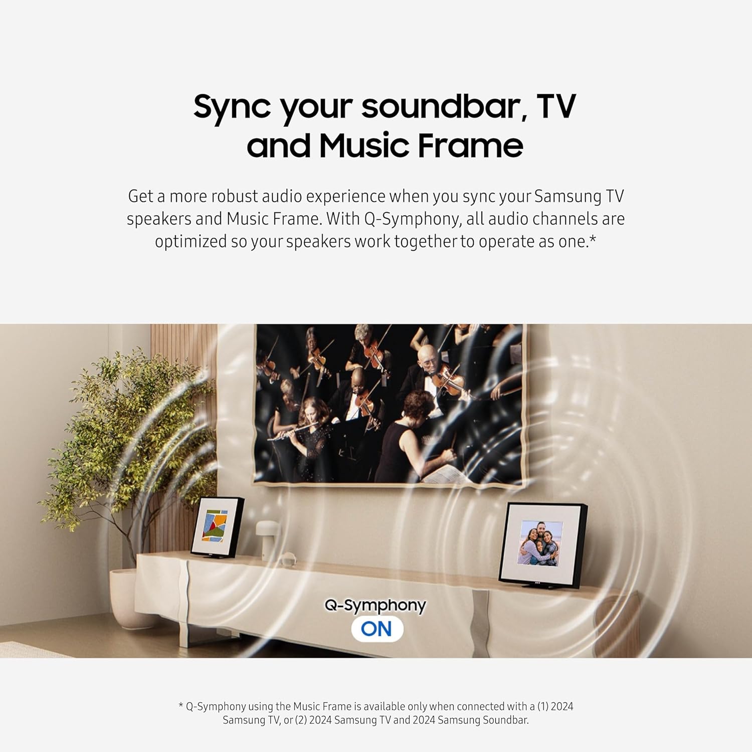 Samsung (Renewed) Samsung LS60D Music Frame Smart Speaker - HW-LS60D/ZA