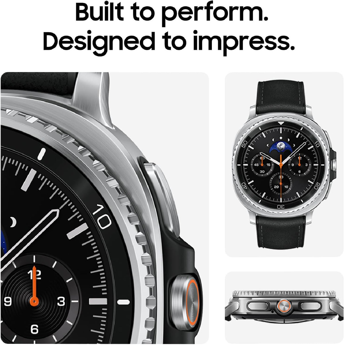 Samsung Galaxy Watch 8 Classic (2025) 46mm Bluetooth Smartwatch, Cushion Design, Rotating Bezel, Quick Button, Sleep Coaching, Running Coach, Energy Score, Black US Version, 2 Yr Warranty
