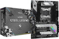 ASRock X299 Steel Legend LGA2066 ATX Motherboard | Intel Core X-Series | DDR4 4200+ (OC) | Dual M.2 | USB 3.2 Gen2x2 | Dual Intel LAN | 11 Phase Power | RGB Lighting