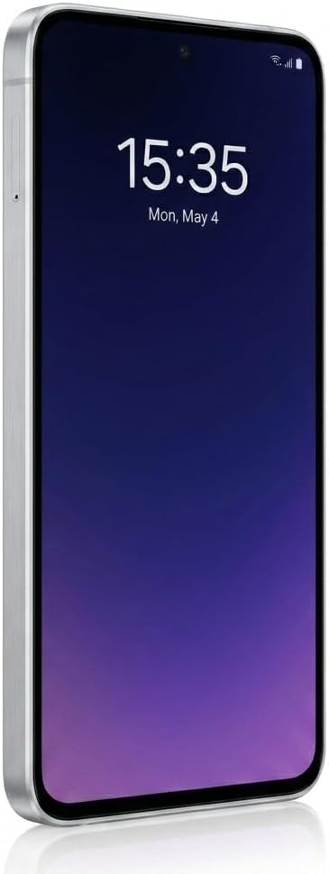 Samsung Galaxy A56 5G 2025 | 256GB, 12GB, Dual SIM | 6.7" 120Hz AMOLED, IP67 Water Resistant, Android 15 | International Model Factory Unlocked for T-Mobile & Global | 25W Charger Bundle (Light Gray)
