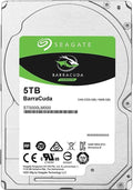Seagate BarraCuda 5TB Internal Hard Drive HDD – 2.5 Inch SATA 6Gb/s 5400 RPM 128MB Cache for Computer Desktop PC (ST5000LM000)