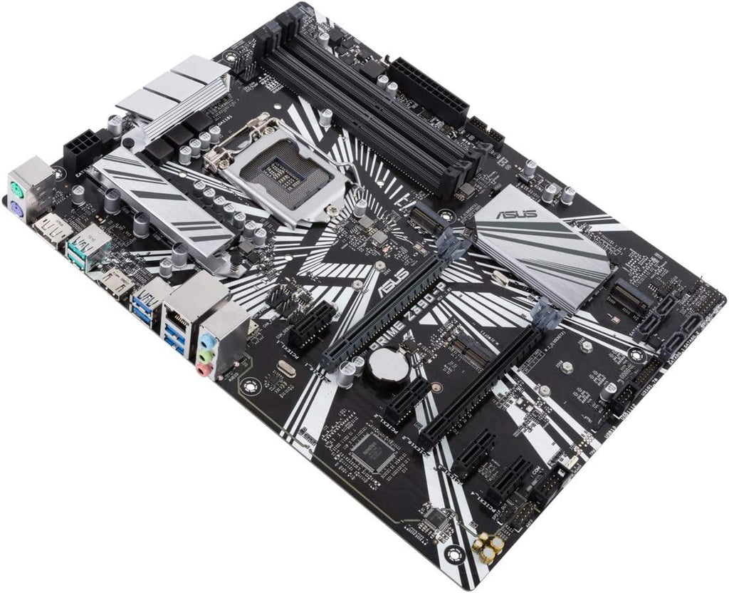 ASUS Prime Z390-P LGA1151 (Intel 8th and 9th Gen) ATX Motherboard for Cryptocurrency Mining(BTC) with Above 4G Decoding, 6xPCIe Slot and USB 3.1 Gen2