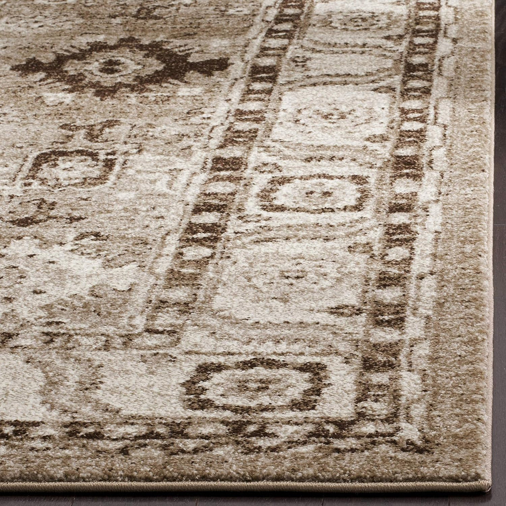 SAFAVIEH Area Rug 9x12 - Vintage Hamadan Collection - Large - Taupe, Traditional Persian Design, Non-Shedding & Easy to Clean, Ideal for Living Room, Bedroom, Dining Space (VTH214T)