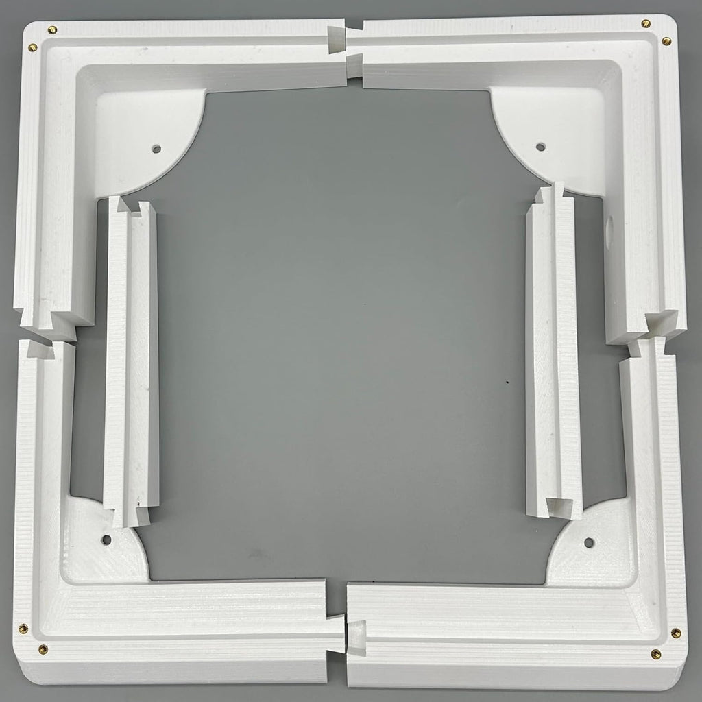 Zephyr's Market V2.0 Flat Mount for Starlink Gen 3 Standard Antenna - 20° Degree Sloped Low Profile Flat Mount for RVs, Boats (Made in USA) (White)