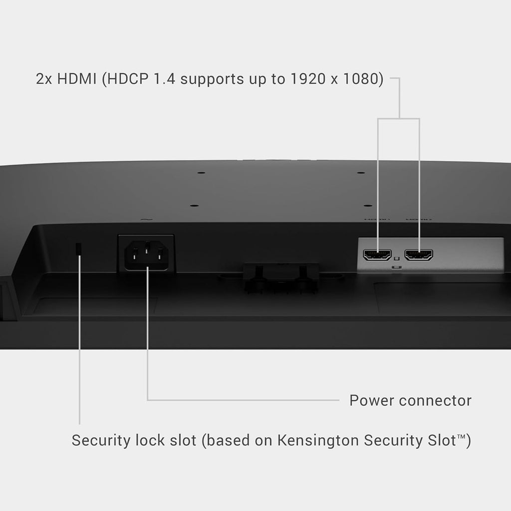 Dell 27 Monitor - SE2726H - 27-inch FHD (1920x1080) 144Hz 1ms Display, in-Plane Switching (IPS) Technology, AMD FreeSync™, TÜV 3-Star 2X HDMI, Tilt