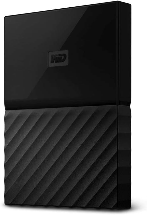 WD 2TB Black My Passport Portable External Hard Drive - USB 3.0 - WDBS4B0020BBK-WESN