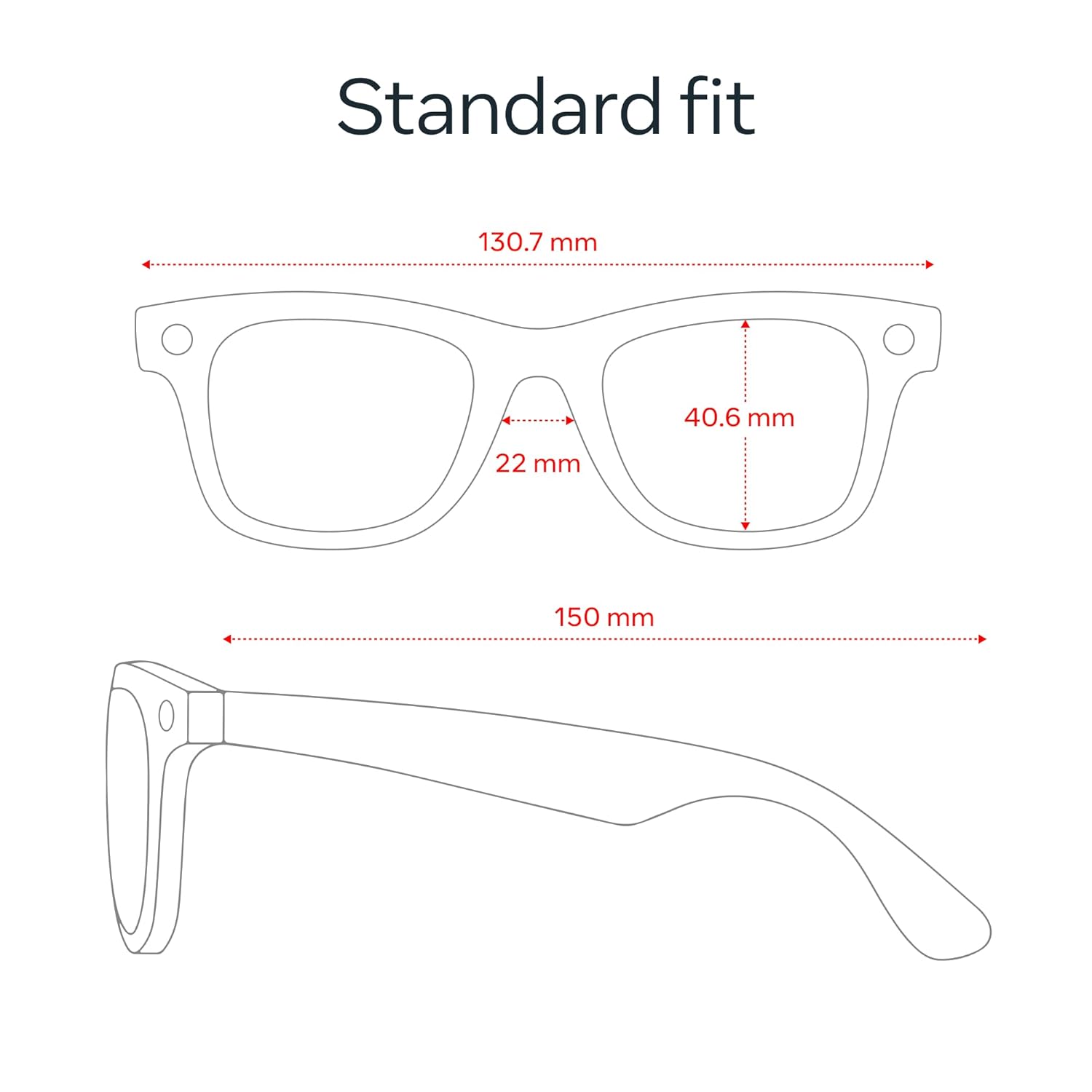 Ray-Ban Meta (Gen 2), Wayfarer, Matte Black | Smart AI Glasses for Men, Women — 2X Battery Life — 3K HD Resolution — 12 MP Ultra-Wide Camera, Audio, Video — Polarized Gradient Graphite Lenses