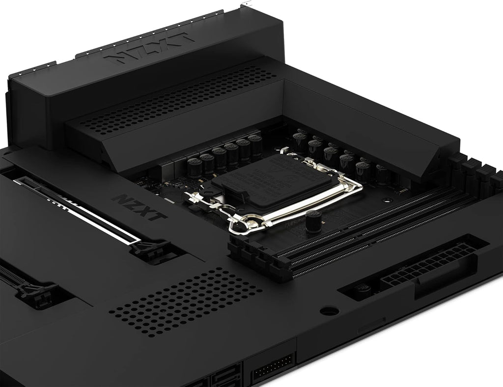 NZXT N7 Z790 Motherboard - N7-Z79XT-B1 - Intel Z790 chipset (Supports 12th &13th Gen CPUs) - ATX Gaming Motherboard - Integrated I/O Shield - WiFi 6E connectivity - Bluetooth - Black (Renewed)
