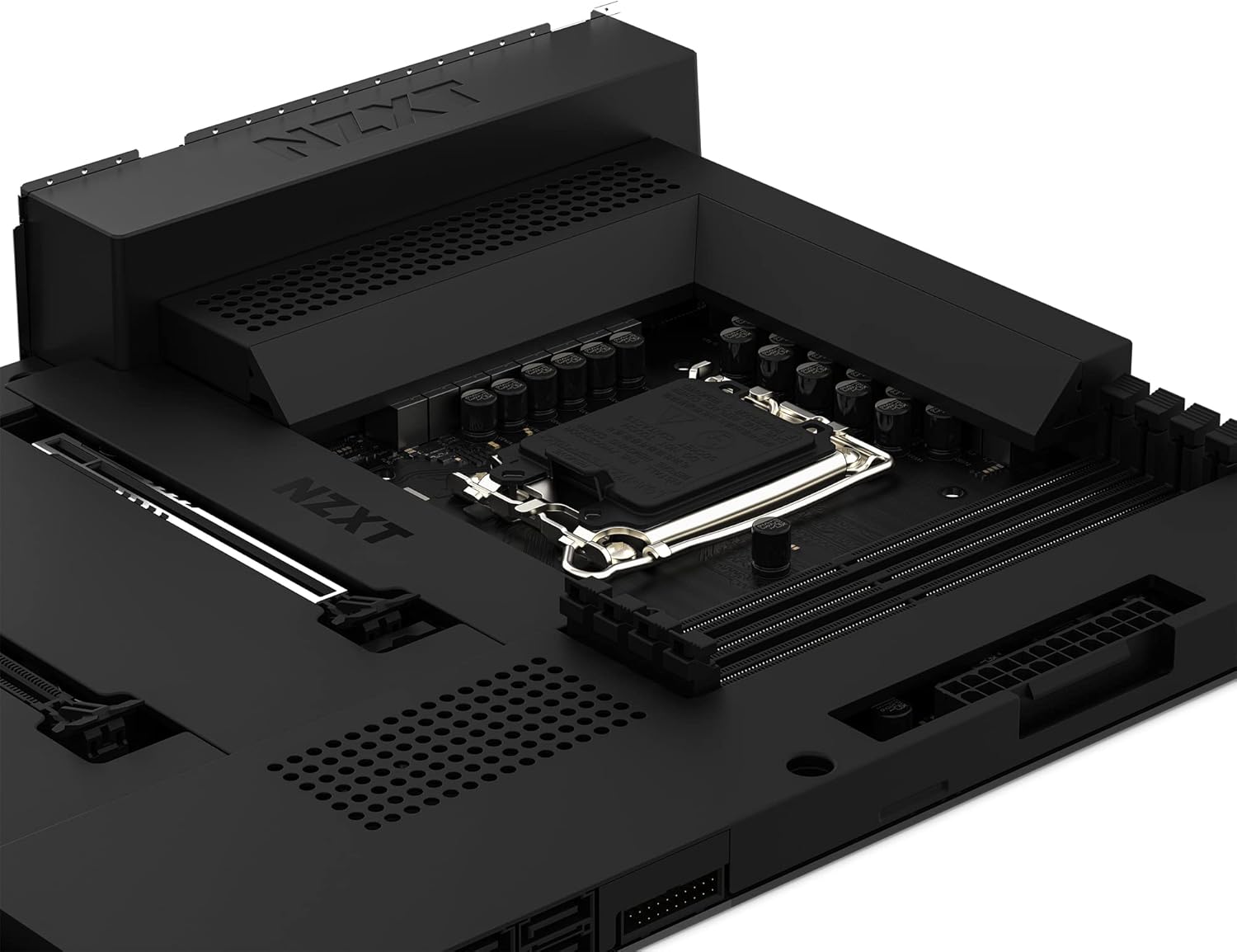 NZXT N7 Z790 Motherboard - N7-Z79XT-B1 - Intel Z790 chipset (Supports 12th &13th Gen CPUs) - ATX Gaming Motherboard - Integrated I/O Shield - WiFi 6E connectivity - Bluetooth - Black (Renewed)