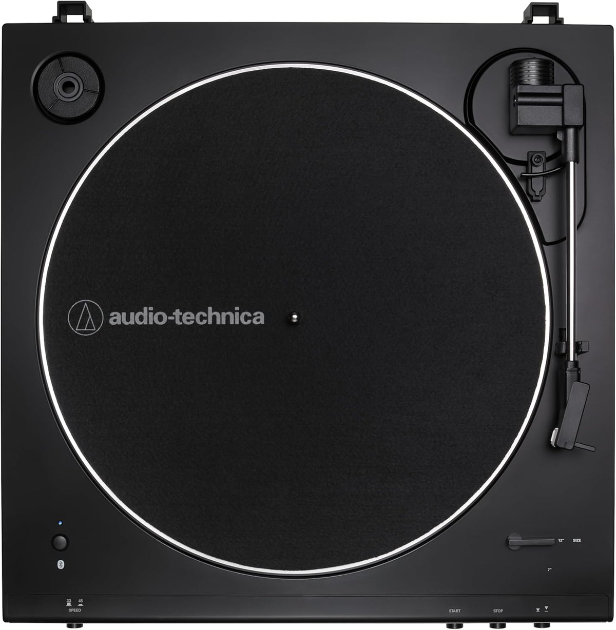 Audio-Technica AT-LP60XBT-BK Fully Automatic Wireless Belt-Drive Turntable (Black) (ATLP60XBTBK)
