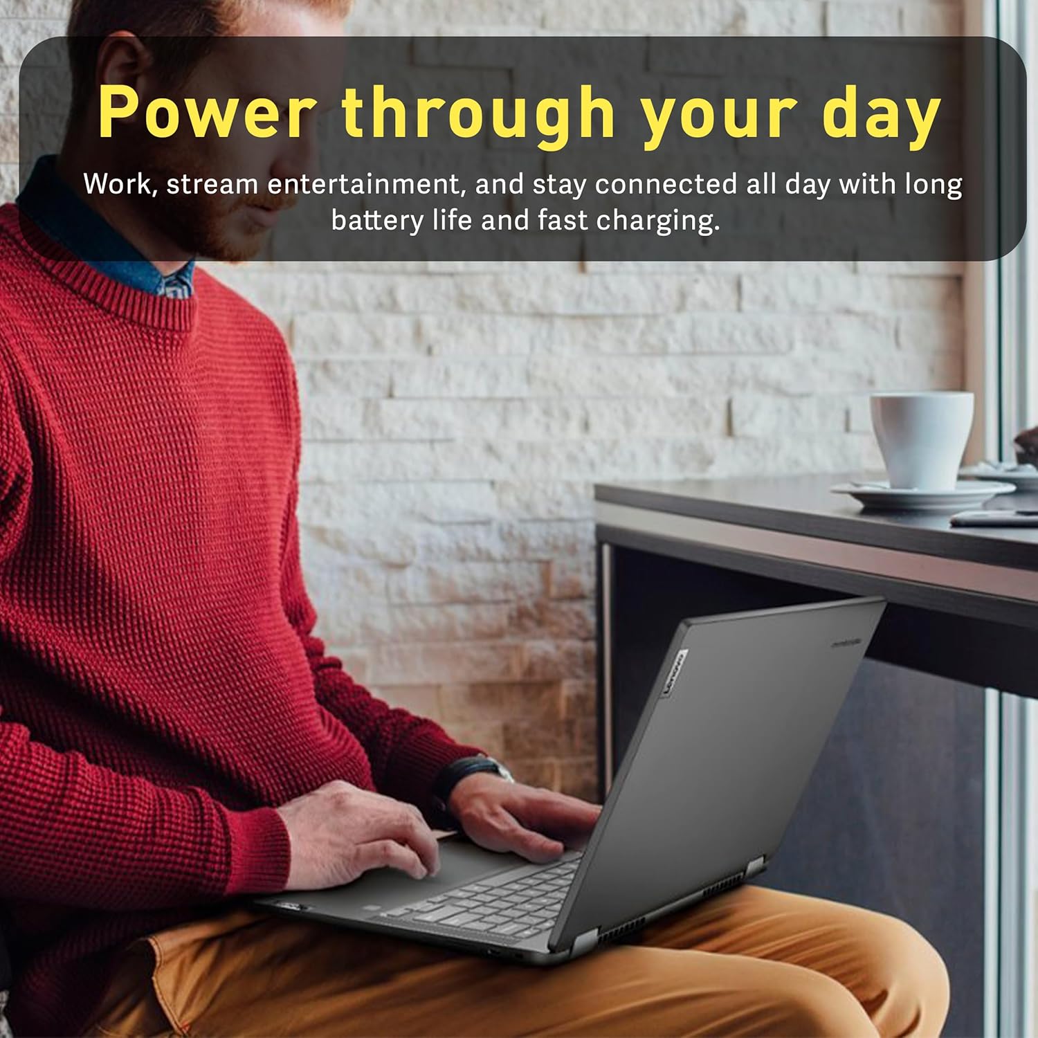 Lenovo IdeaPad Flex 5i Plus Chromebook, 14" WUXGA 2-in-1 Touchscreen Laptop, Intel i3-1315U, 8GB RAM, 128GB SSD, Intel UHD Graphics, Backlit Keyboard, Chrome OS, Gray (Renewed)