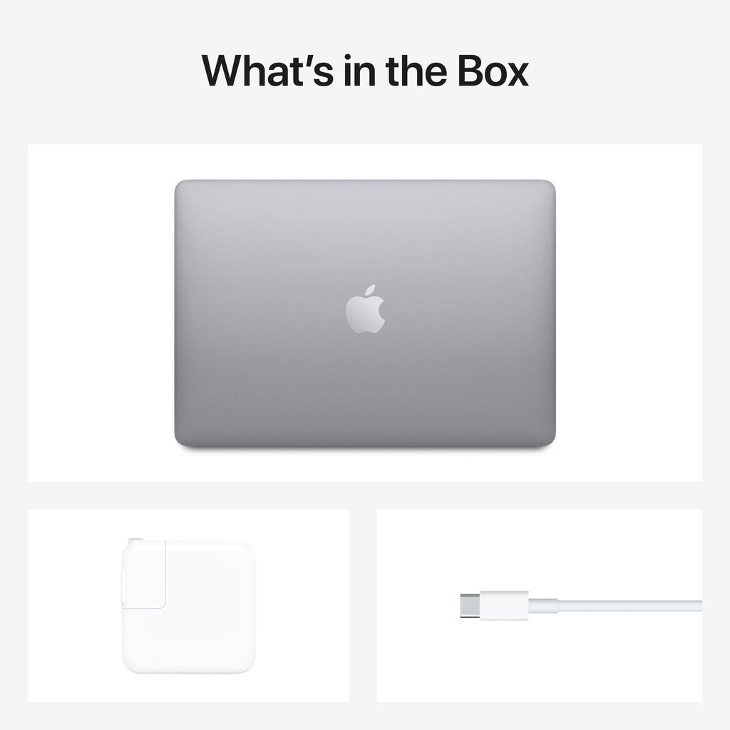 Apple MacBook Air 13-Inch Laptop Space Gray | M1 Chip 8GB Memory 256GB SSD | Retina Display, Backlit Keyboard, Touch ID, Long Battery Life Notebook Computer