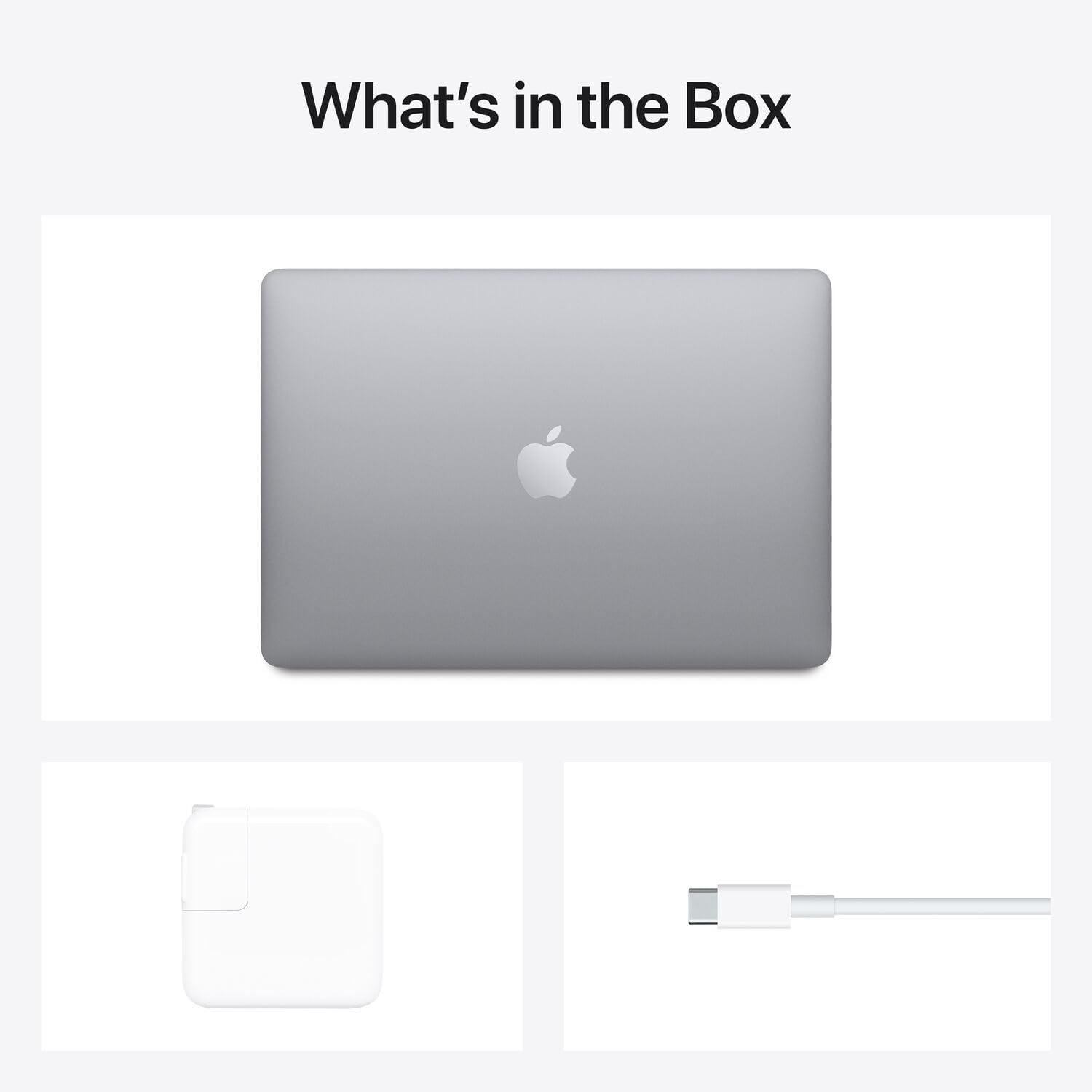 Apple MacBook Air 13-Inch Laptop Space Gray | M1 Chip 8GB Memory 256GB SSD | Retina Display, Backlit Keyboard, Touch ID, Long Battery Life Notebook Computer