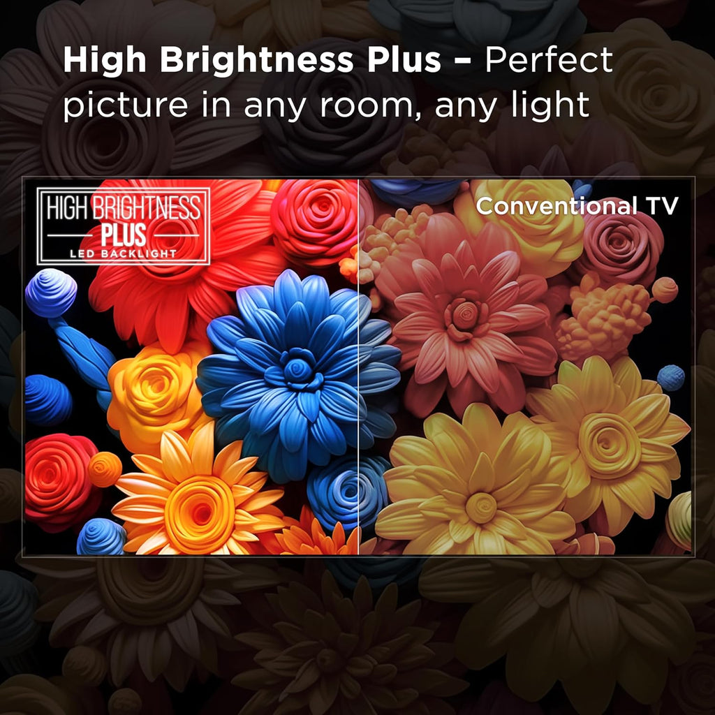 TCL 75-Inch Class Q65 QLED 4K Smart TV with Fire TV (75Q651F, 2024 Model), Dolby Vision and Atmos, HDR PRO+, Alexa Built-in with Voice Remote, Apple AirPlay 2 Compatibility, Streaming Television