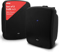 Pyle Waterproof & Bluetooth Indoor /Outdoor Speaker System, Black, 5.25" 600 Watt