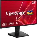 ViewSonic VA2448-MH 24 Inch 1080p Monitor, IPS Display with 120Hz for Smooth Home and Office Viewing, Variable Refresh Rate, HDMI, and VGA Inputs