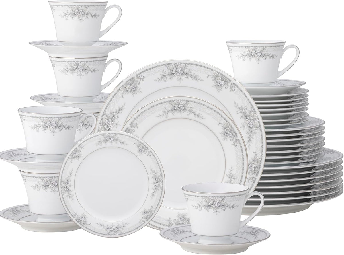 Noritake Sweet Leilani 40-Piece Dinnerware Set, Service for 8