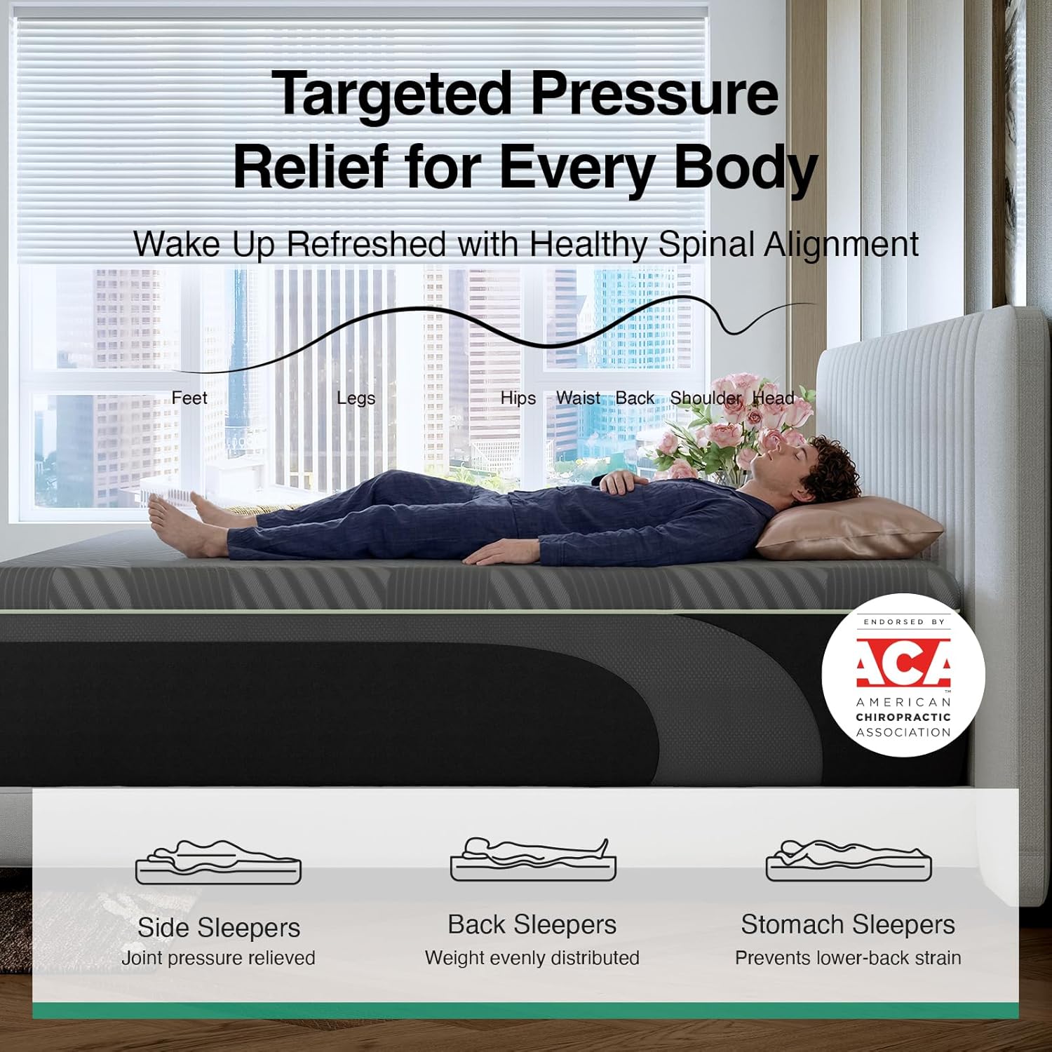 Novilla 14 Inch Queen Mattress, Queen Memory Foam Mattress with AiryFlow Cooling System for Cool Night, Pressure Relief, Ergonomic Support for Spinal Alignment, CertiPUR-US Certified, Medium Firm