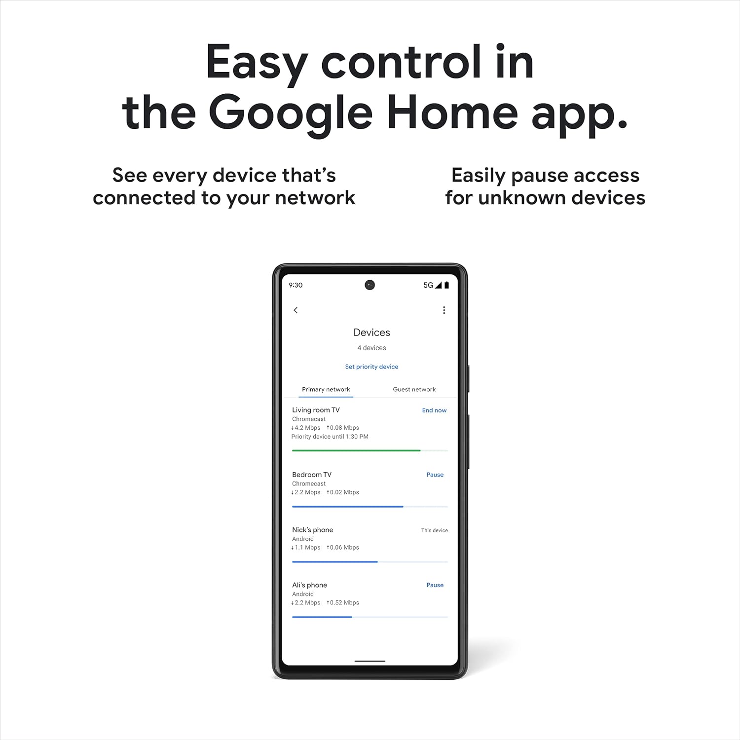 Google Nest WiFi Pro - Wi-Fi 6E - Reliable Home Wi-Fi System with Fast Speed and Whole Home Coverage - WPS - Mesh Wi-Fi Router - Fog