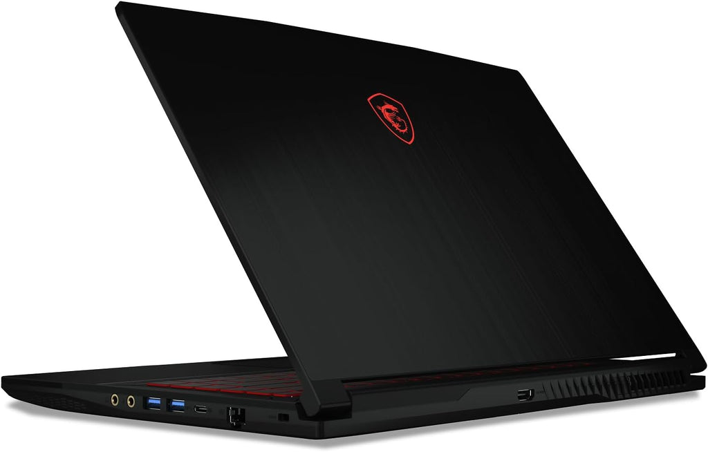 MSI GF63 Thin 15.6" 144Hz FHD Gaming Laptop Computer, Intel Hexa-Core i5-11400H (Beat i7-10875H), 16GB DDR4 RAM, 512GB PCIe SSD, GeForce RTX 3050 4G, WiFi6, BT5.1, Backlit Keyboard, Windows 11, Zivcul