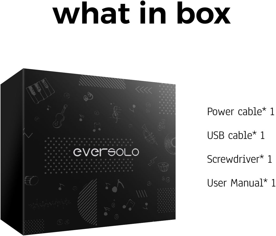 EVERSOLO DMP-A6 Gen 2 Hi-Fi Music Streamer, Wireless Digital Music Player, DAC, Music Service&Streaming Qobuz, Tidal&More, DSD512, EOS Audio Engineer, Native Multi-Channel DSD, Exclusive App