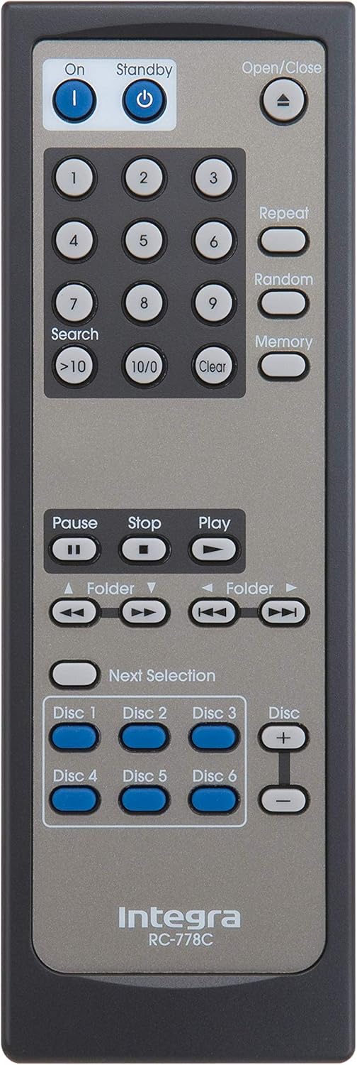 Integra Premium 6 Disc CD Carousel Changer Black (CDC-3.4)