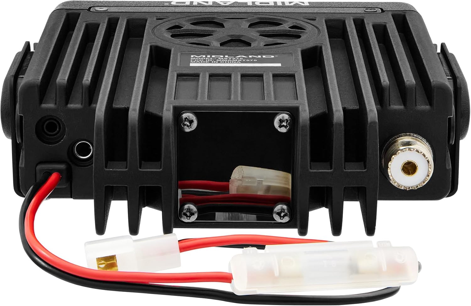 Midland MXT575J Jeep MicroMobile GMRS Two Way Radio with NOAA Weather Scan and Alert - for Farms, Ranches, Overlanding - Repeater Capable, Integrated Control Mic,- External Magnetic Mount