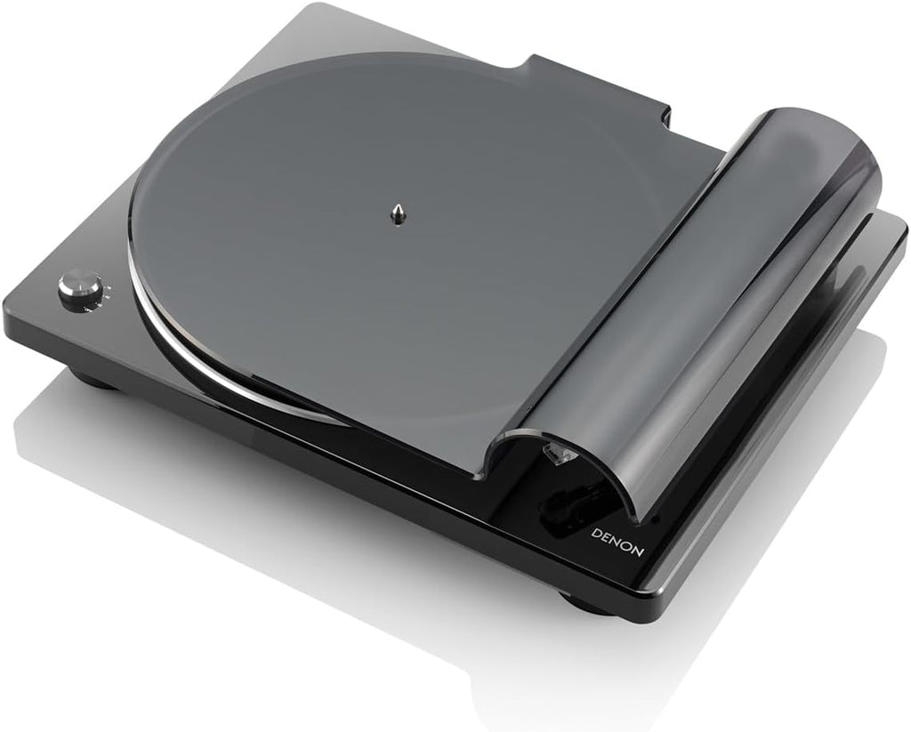 Denon DP400 Record Player, Modern Turntable for 33-1/3, 45 and 78 RPM Vinyl Records, Stereo RCA Output, Phono Preamp Output with Equalizer, Auto Speed Sensor and Special Tonearm