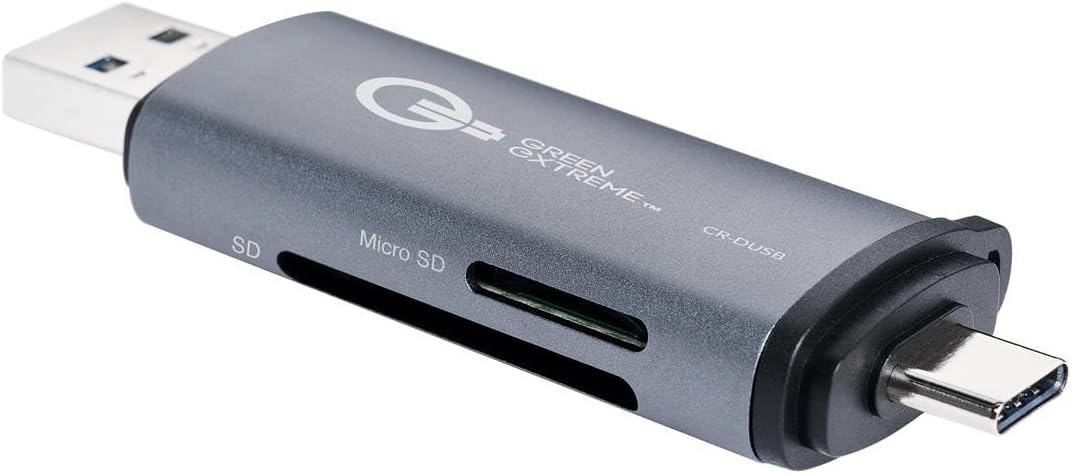 SanDisk 32GB Ultra 100MBs SDHC Memory Cards, 6-Pack, Bundle with Green Extreme USB 3.0 Type-A and Type-C OTG Card Reader