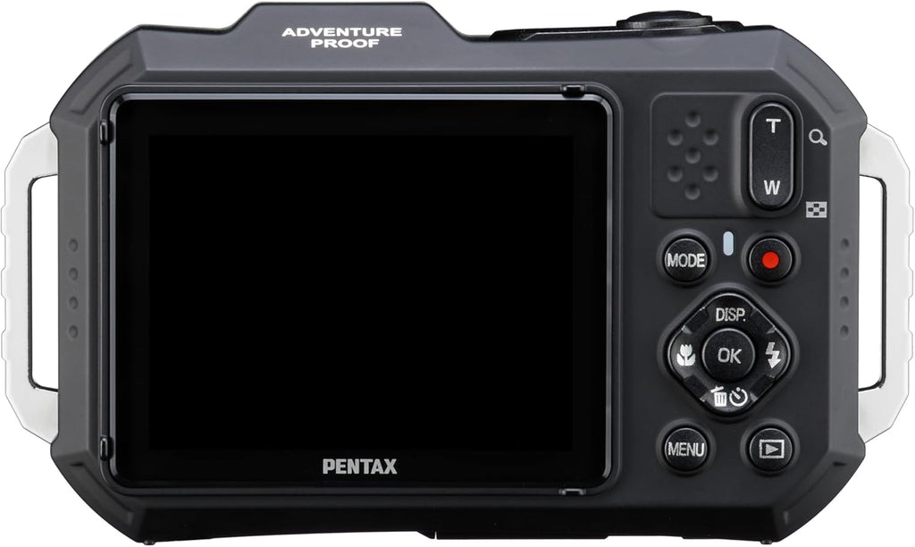 PENTAX WG-1000 Olive Waterproof Digital Compact Camera, Designed for Casual Outdoor and Underwater Photography, Waterproof to a Depth of 15 Meters, for up to one Hour of Continuous Operation