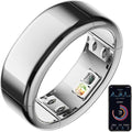 Smart Ring-Automatically Adjustable Wearable Ring for Men & Women, No App Subscription, Fitness Ring for Sleep Tracking - Fitness Tracker