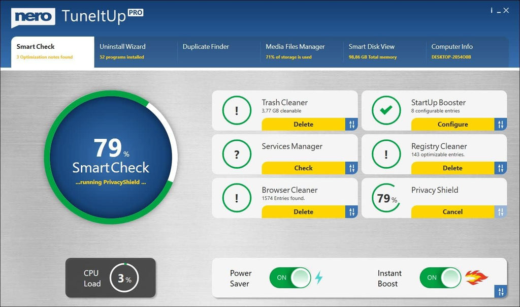 Nero Platinum Unlimited | Backup & Media Management Software | AI Photo Organizer, Convert & Burn Media, Clean & Speed Up Your PC | Lifetime License | 1 PC | Windows 11/10/8/7