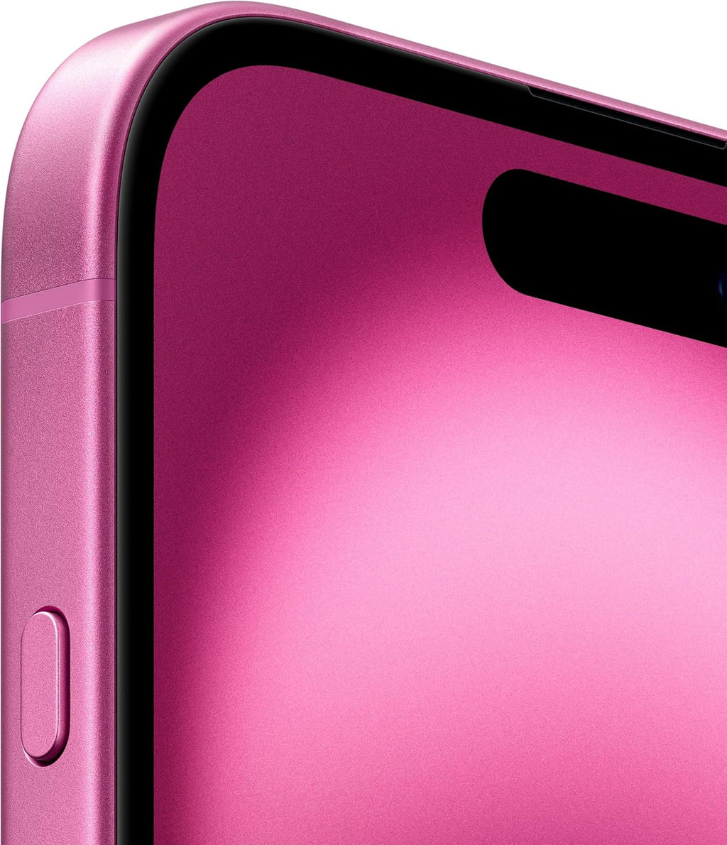 Apple iPhone 16 Plus, US Version, 128GB, Pink - Unlocked (Renewed Premium)