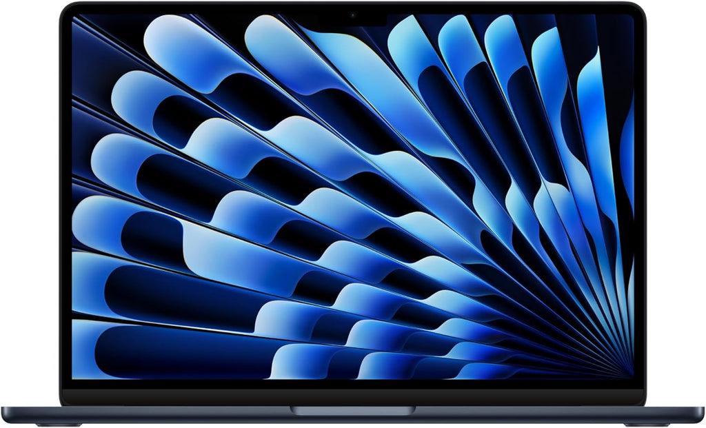 Apple 2024 MacBook Air with Apple M3 Chip, 13-inch, 16GB RAM, 512GB SSD Storage Midnight (Renewed)