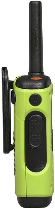 Motorola Solutions, Portable FRS Talkabout T600 H2O Two Way Radios 2-Pack, Walkie Talkies Green Waterproof 2 PTT Earpieces Rechargeable