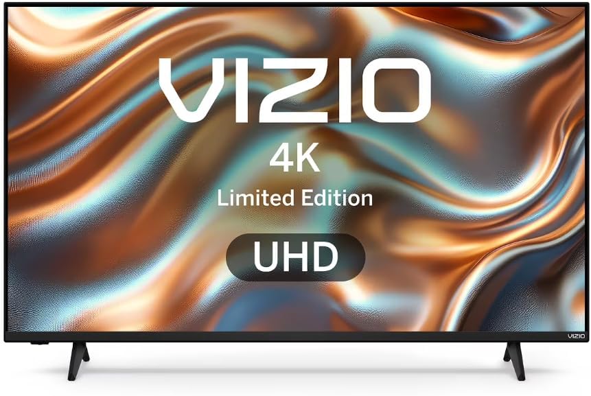 VIZIO V4K50S-0810 50" Class V-Series 4K LED HDR Compatibility Chromecast Built-in, Bluetooth Limited Edition Smart TV (Renewed)