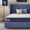 Serta Five Star Mattress Tranquility 12-Inch Plush Pillow Top – King Size – Zoned Support, Pressure Relief, Cooling Comfort – Made in USA – Bed-in-a-Box – 100 Night Trial, 10-Year Limited Warranty