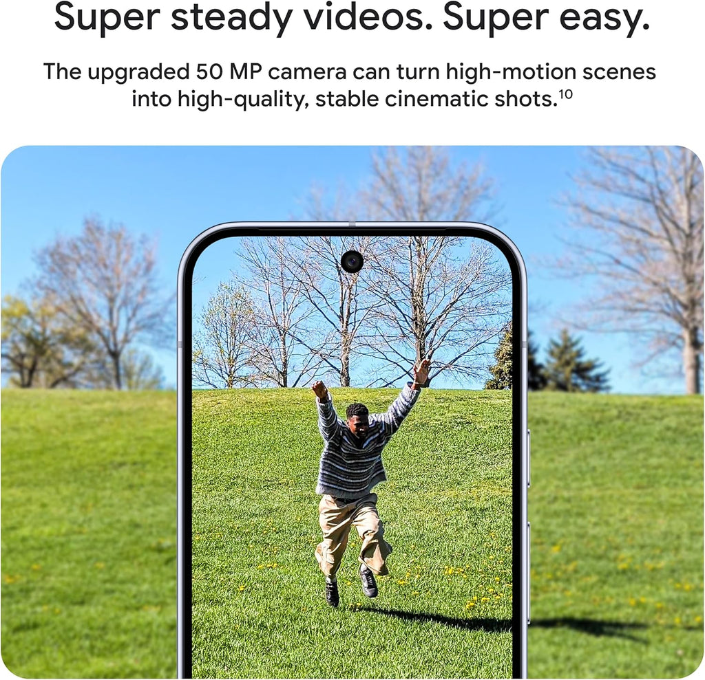 Google Pixel 10 Pro XL - Unlocked Android Smartphone - Gemini AI Assistant, Triple Rear Camera System, and 6.8" Super Actua Display - Moonstone - 256 GB (2025 Model) (Renewed)