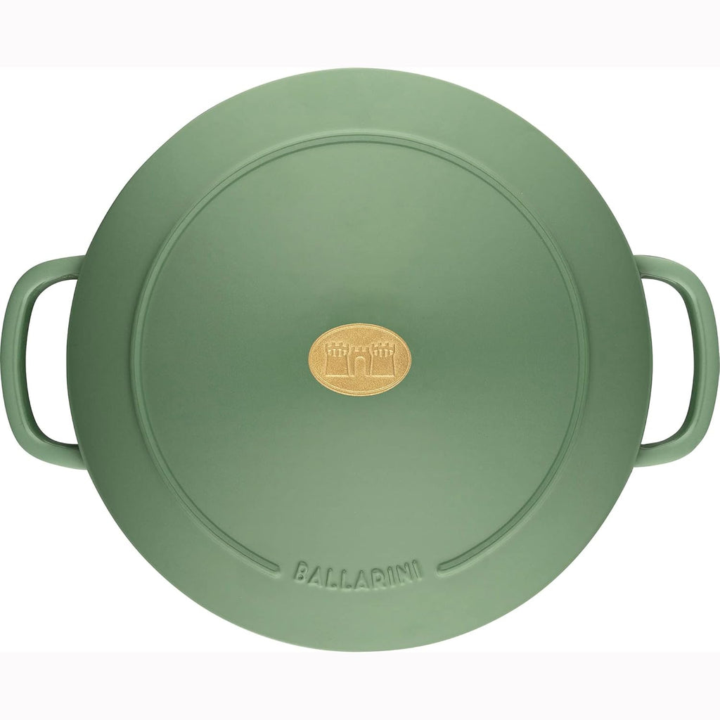 BALLARINI Bellamonte Cast Iron 7.5-qt Round Dutch Oven - Saggio Green