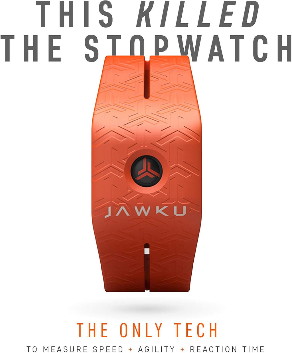 JAWKU Speed - The First Wearable to Measure Sprint Speed, Agility, Reaction Time/Test, Train and Track Performance